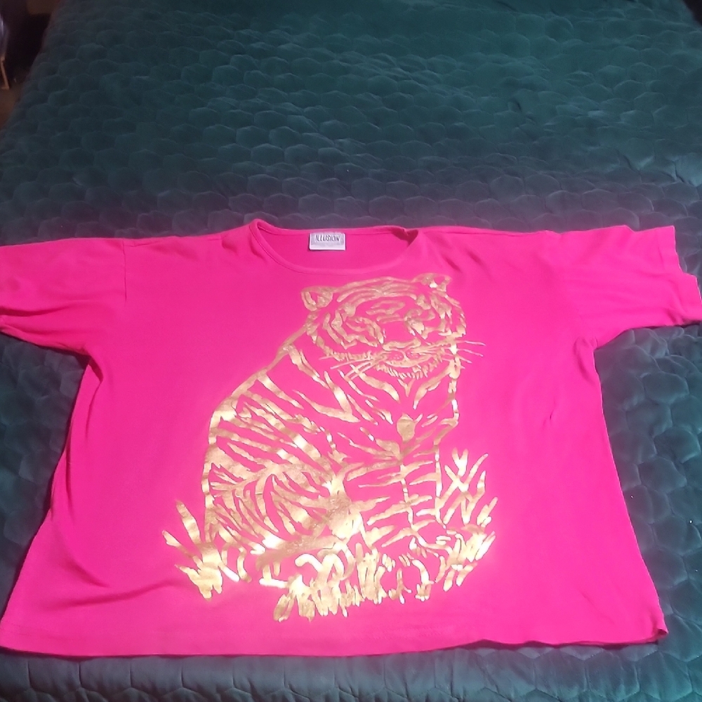Vintage Pink Tiger Tshirt